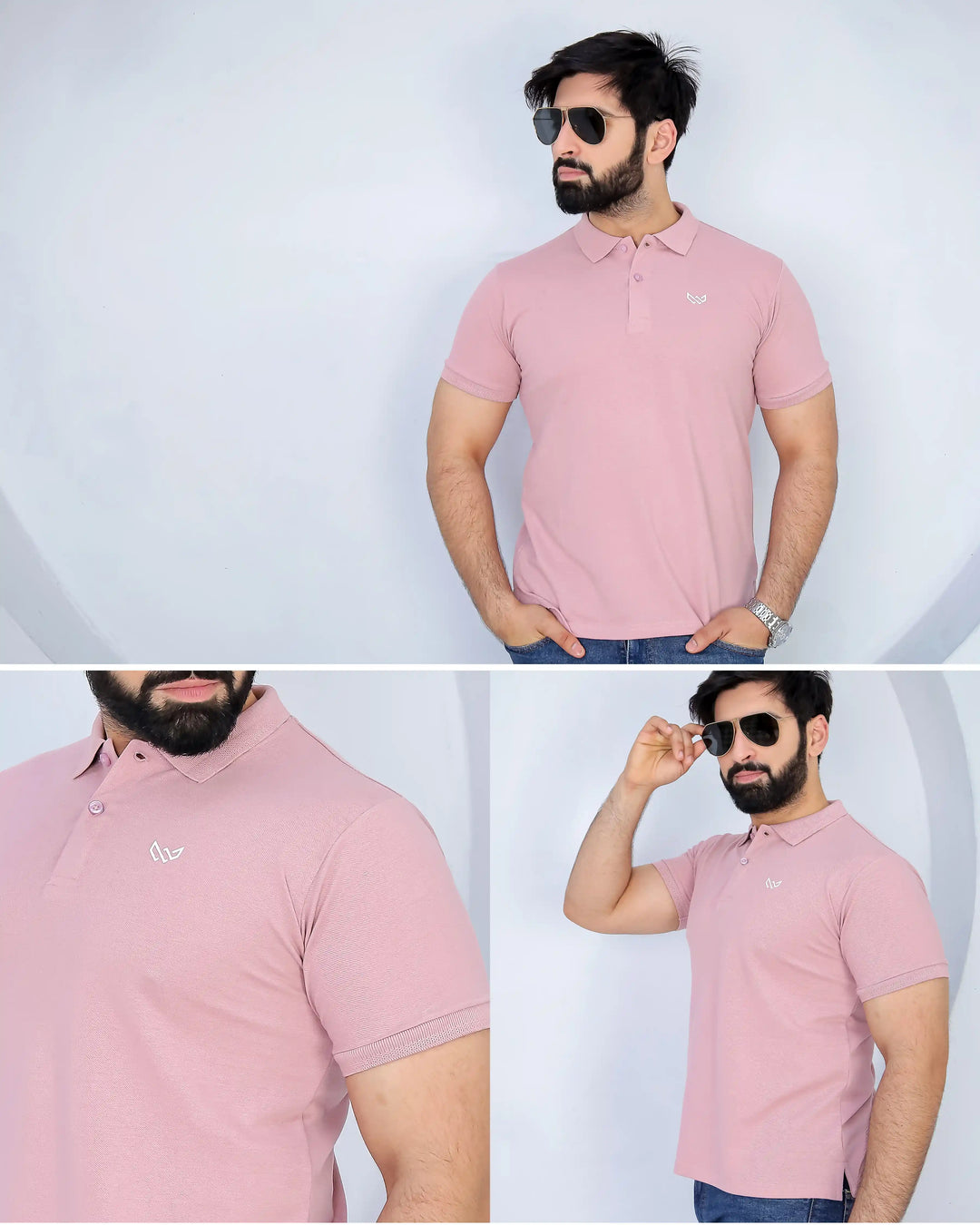 Suave Mauve Basics Polo - Image 4