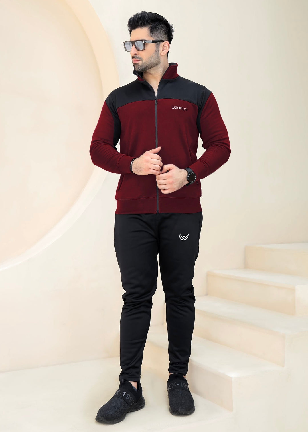 Sand Black - Premium Cotton Polo Twniset - Image 3