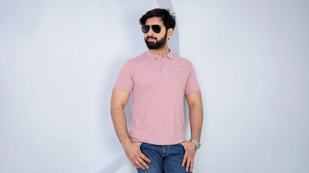 Suave Mauve Basics Polo - Image 3